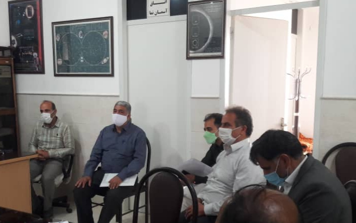 جلسه‌ پیشگیری گسترش آلودگی نوری حضور مسئولان نیاسر روز چهارم خرداد ۱۴۰۰ رصدخانه دانشگاه کاشان برگزار شد