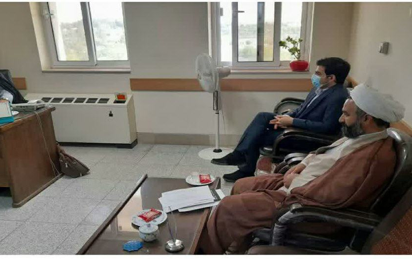 برگزاری جلسه مسئول نهاد نمایندگی مقام معظم رهبری مسئول پارک علم فناوری دانشگاه کاشان