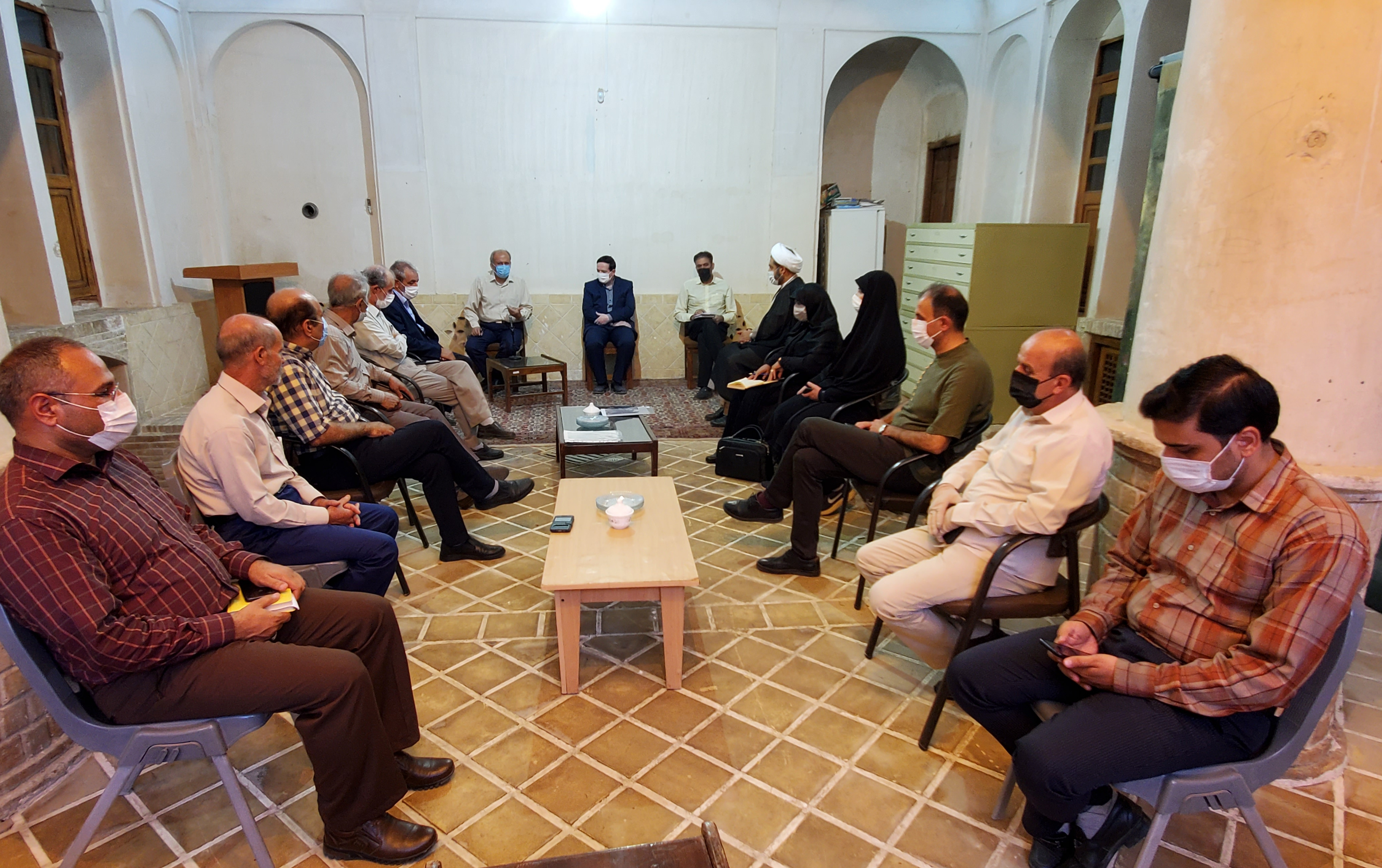 افتتاح کانون بازنشستگان دانشگاه کاشان خانه تاریخی عطارها