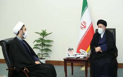 رئیس نهاد نمایندگی مقام معظم رهبری دانشگاه ها رئیس جمهور منتخب آیت الله رئیسی دیدار کردند