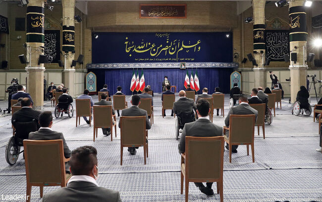 رهبر انقلاب اسلامی دیدار مدال‌آوران ایران رقابت‌های المپیک پارالمپیک توکیو: