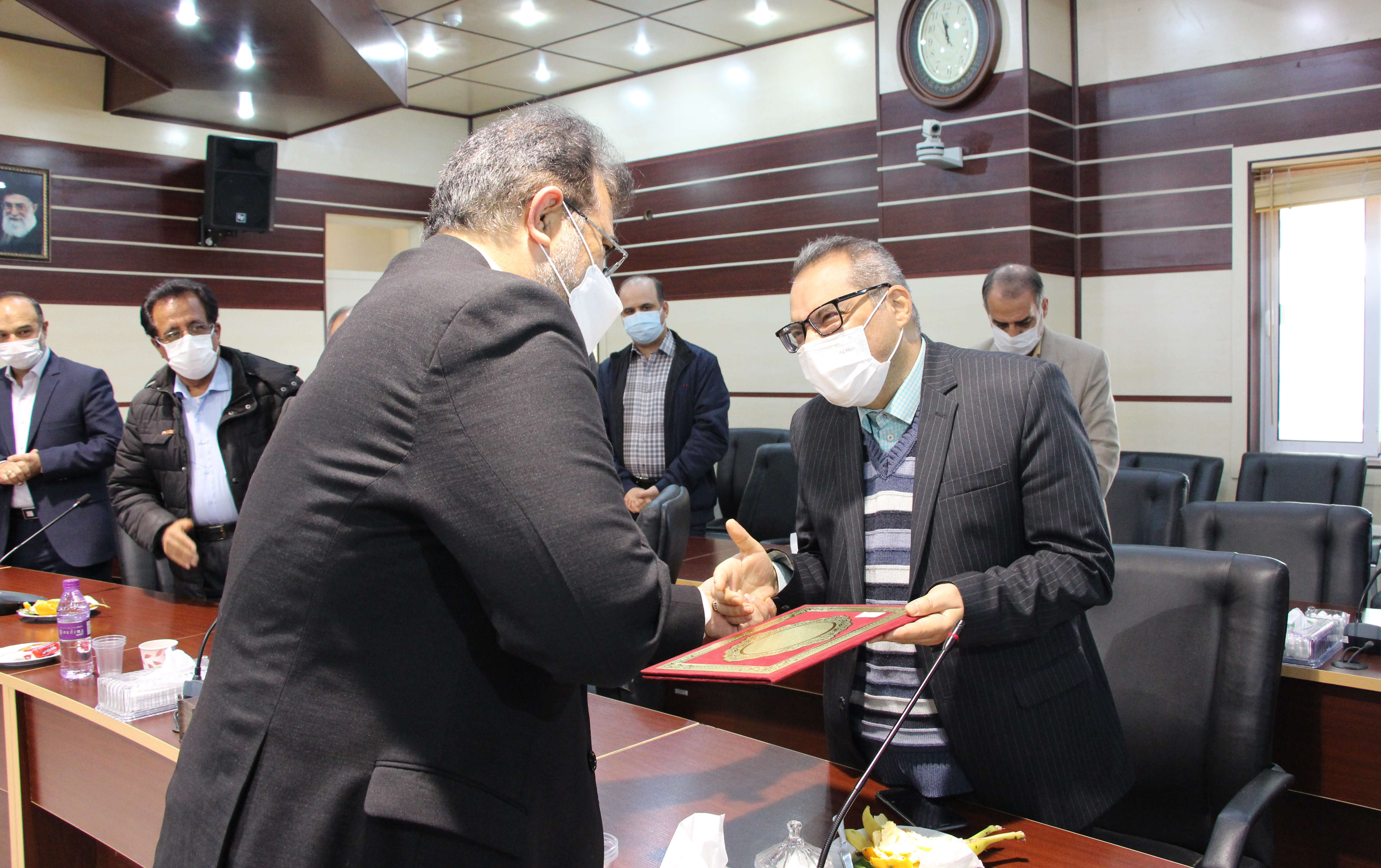 مراسم تقدیر فرهیختگان برتر بین المللی دانشگاه کاشان سال ۱۴۰۰