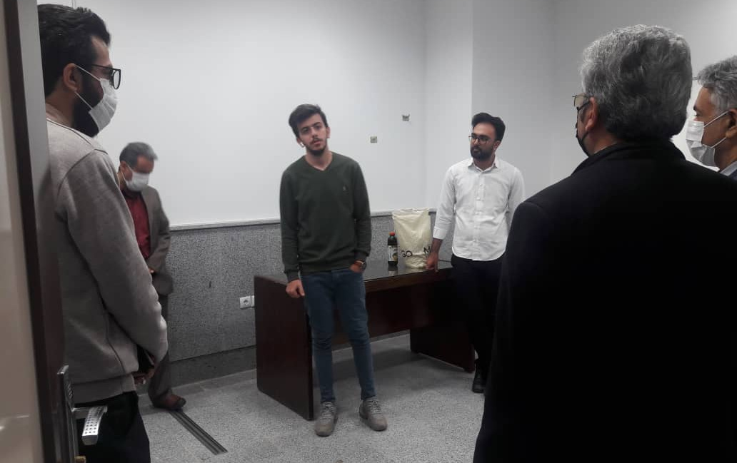 بازدید عضو هیات مدیره سایپا تهران مشاور معاون فنی مهندسی وزارت راه