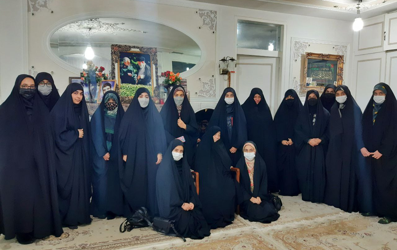 میثاق کانون شهدا دانشگاه کاشان خانواده شهید محمد بدیعی