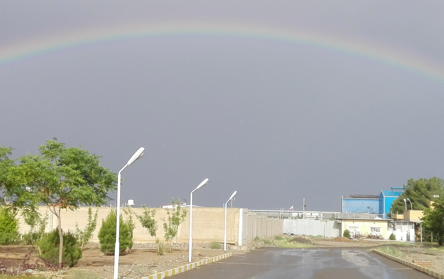 نمایی سرای دانشجویی خواهران دانشگاه کاشان