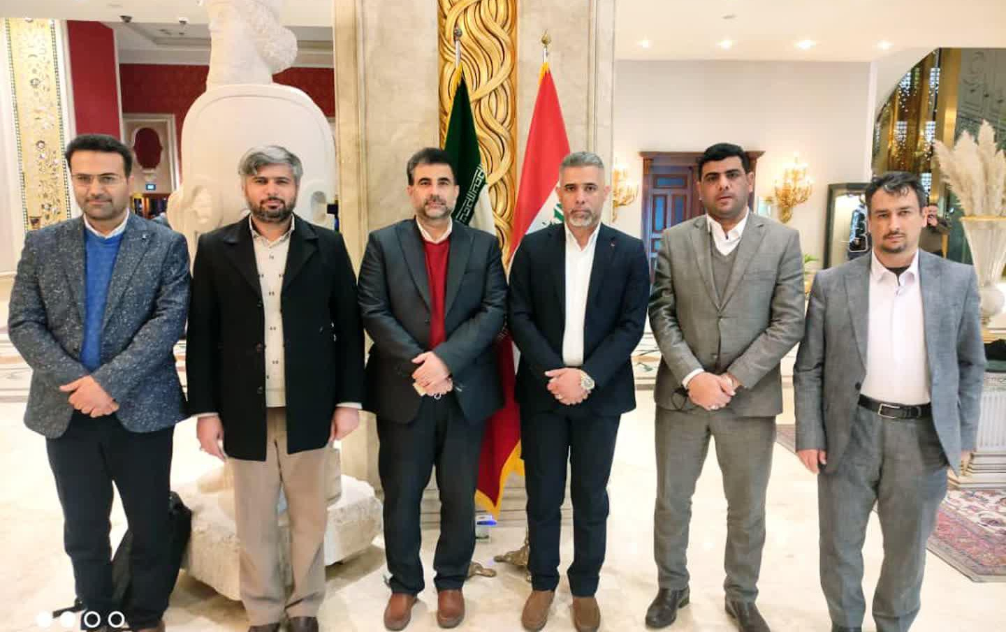 دیدار رئیس دانشگاه کاشان معاون وزیر عراق