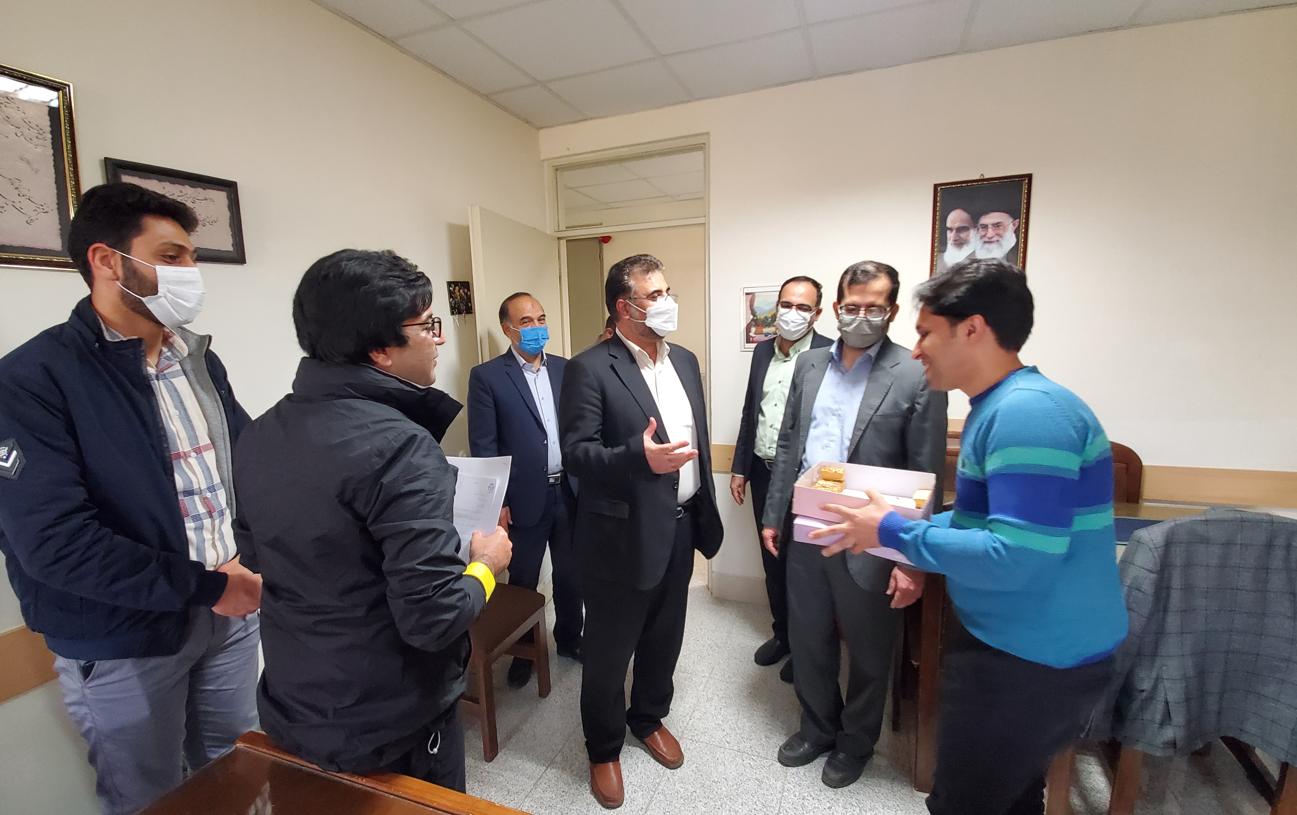 تقدیر تشکر رئیس دانشگاه کاشان یاوران علمی دانشگاه