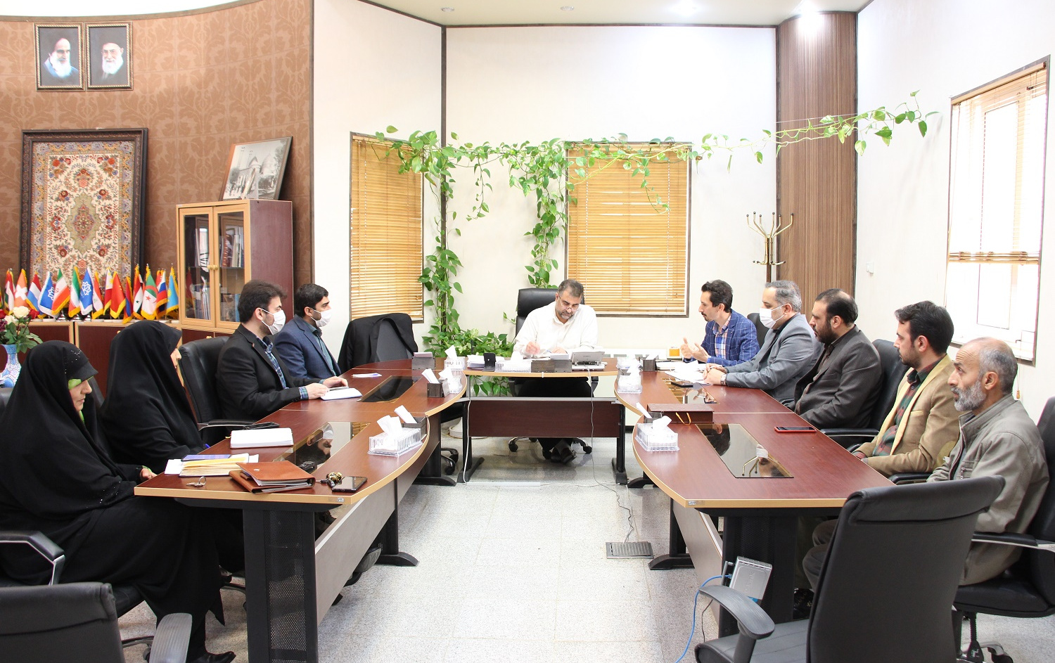 رئیس دانشگاه کاشان: کارکنان بسیجی جهادی نقش مهمی سالم سازی ادارات دارند
