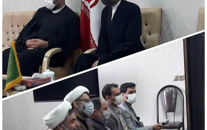 دیدار صمیمانه مسئول نهاد نمایندگی مقام معظم رهبری اعضای دفتر نهاد رهبری دانشگاه کاشان نماینده ولی فقیه امام جمعه کاشان