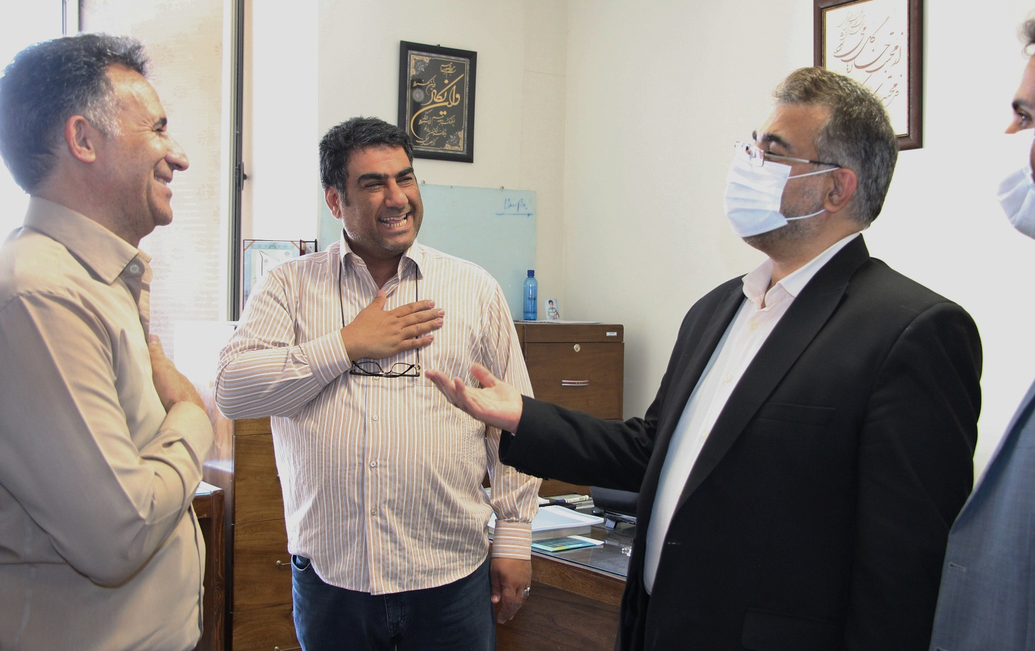 تبریک خدا قوت رئیس دانشگاه استادان