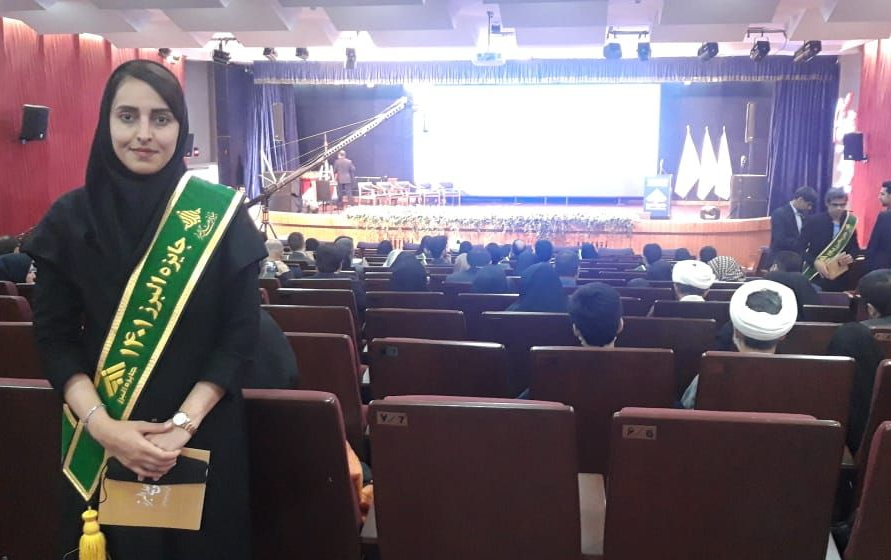 دانشجوی دکترای مهندسی معدن دانشگاه کاشان جایزه البرز ۱۴۰۱ دریافت کرد