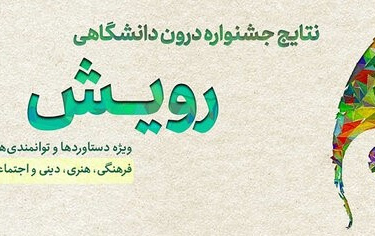 برگزیدگان هشتمین جشنواره رویش دانشگاهی دانشگاه کاشان