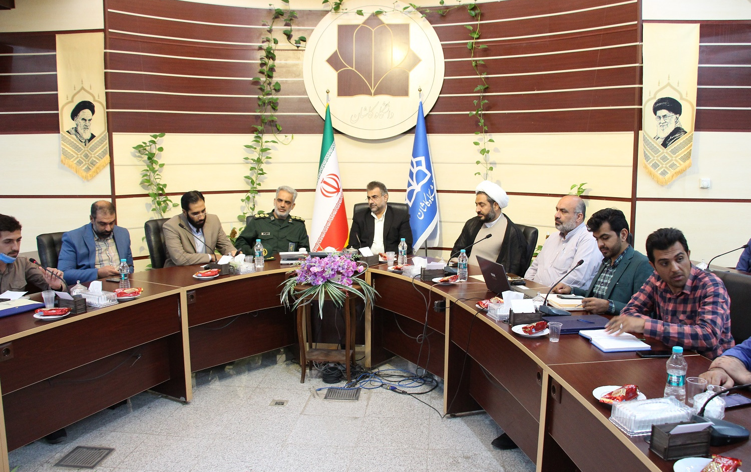 مراسم تکریم معارفه مسئول بسیج دانشجویی دانشگاه کاشان برگزار شد