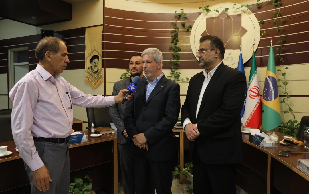 سفیر برزیل: تحت تاثیر دستاوردهای دانشگاه کاشان قرار گرفتم