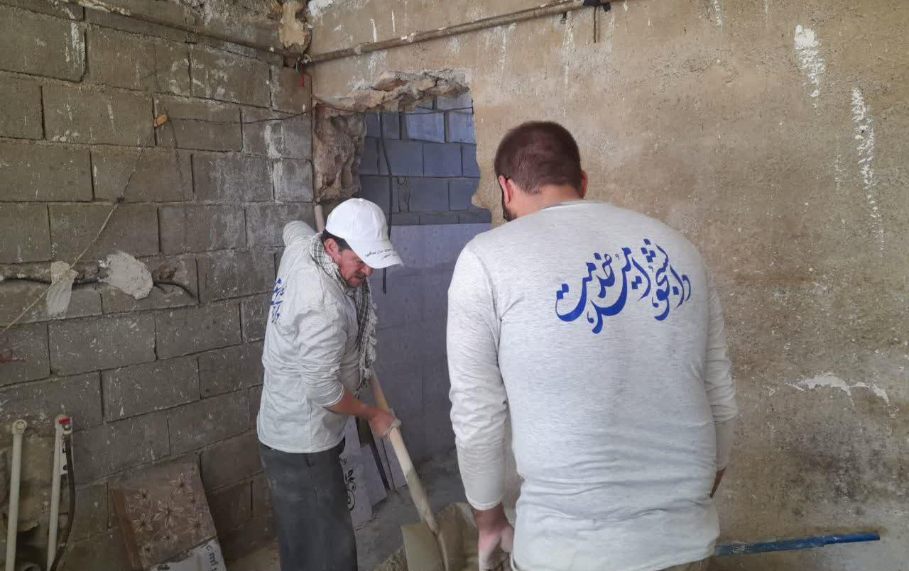 خدمت رسانی جهادگران دانشگاه کاشان روستای سپیدار کهکیلویه بویراحمد