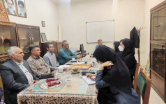 جلسه معارفه اولین ورودی دکتری دانشکده معماری هنر دانشگاه کاشان