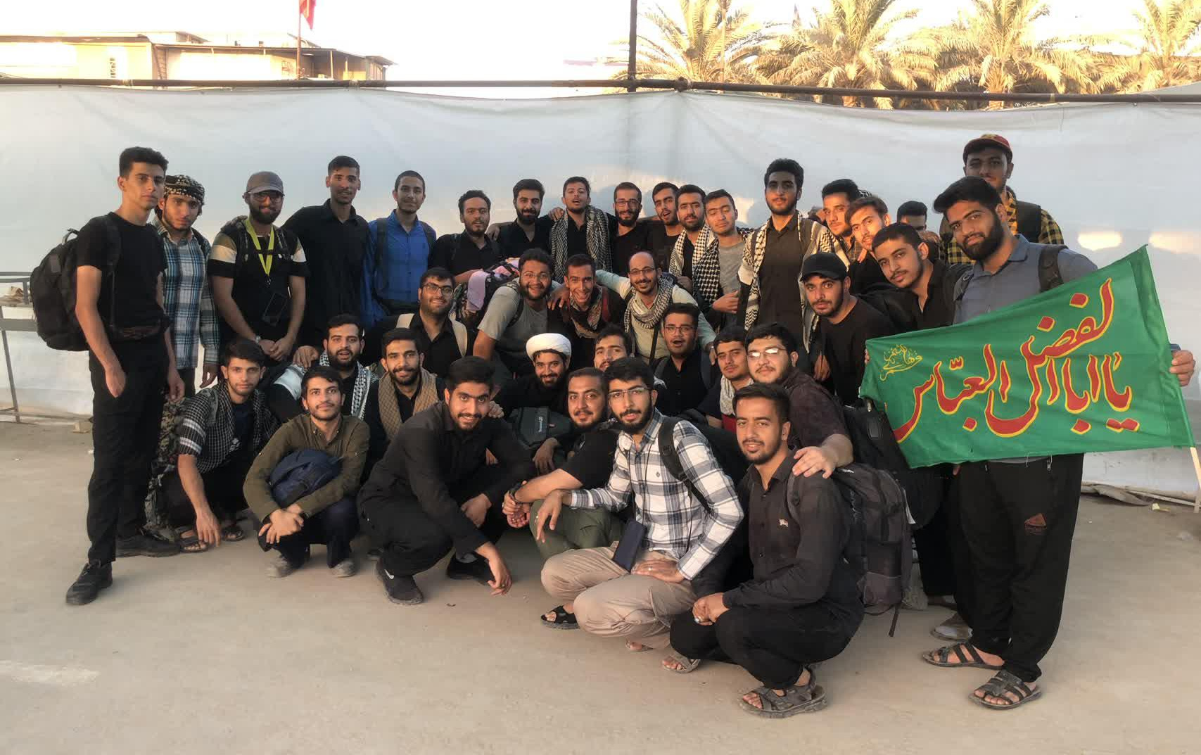 شرکت بیش ۲۰۰ تن دانشگاهیان دانشگاه کاشان مراسم پیاده‌روی اربعین