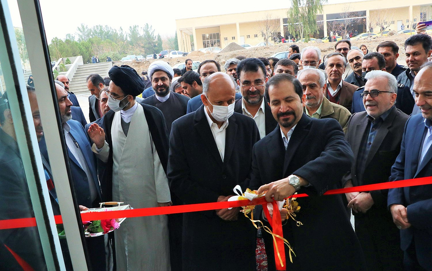 افتتاح کتابخانه مرکزی دانشگاه کاشان حضور معاون پژوهشی وزارت علوم