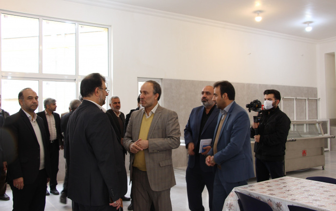 افتتاح سلف دانشجویی جدید حضور دکتر داداش پور