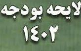 لایحه بودجه سال ۱۴۰۲ کل کشور