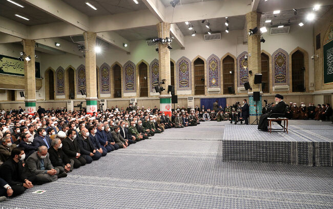 رهبر معظم انقلاب اسلامی دیدار هزاران تن مردم آذربایجان شرقی: