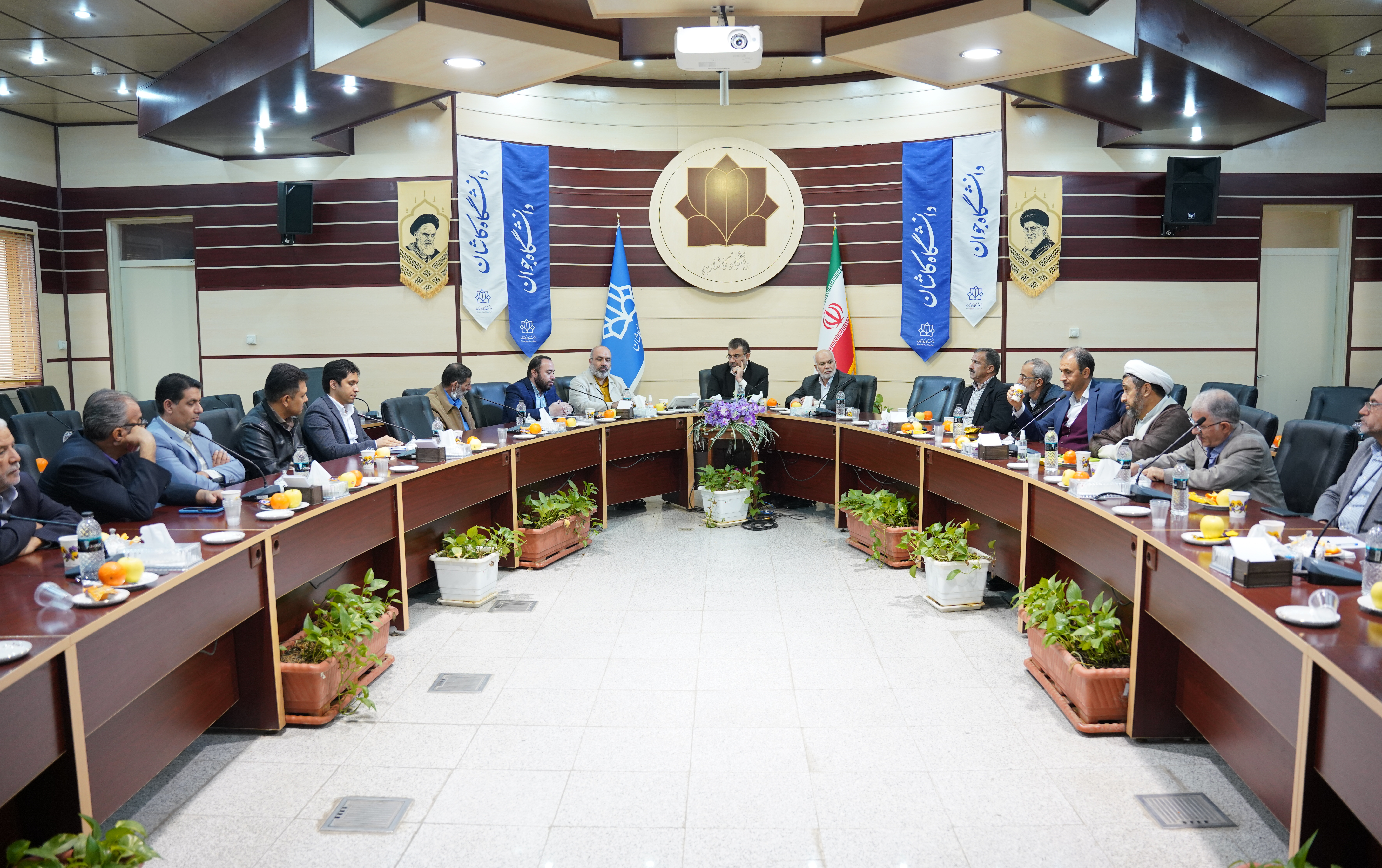 تجلیل جانبازان ، آزادگان فرزندان شهدای دانشگاه کاشان