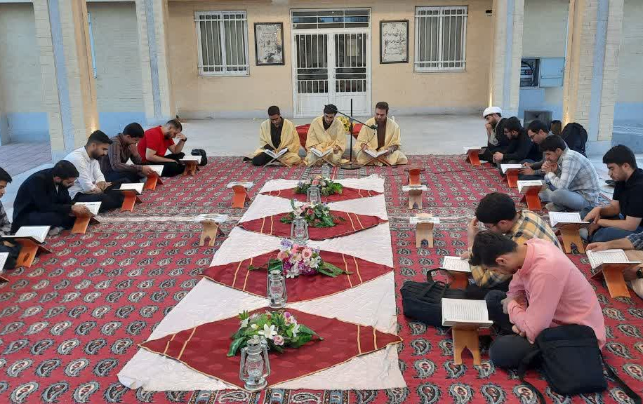 دومین روز مراسم جز خوانی قرآن کریم