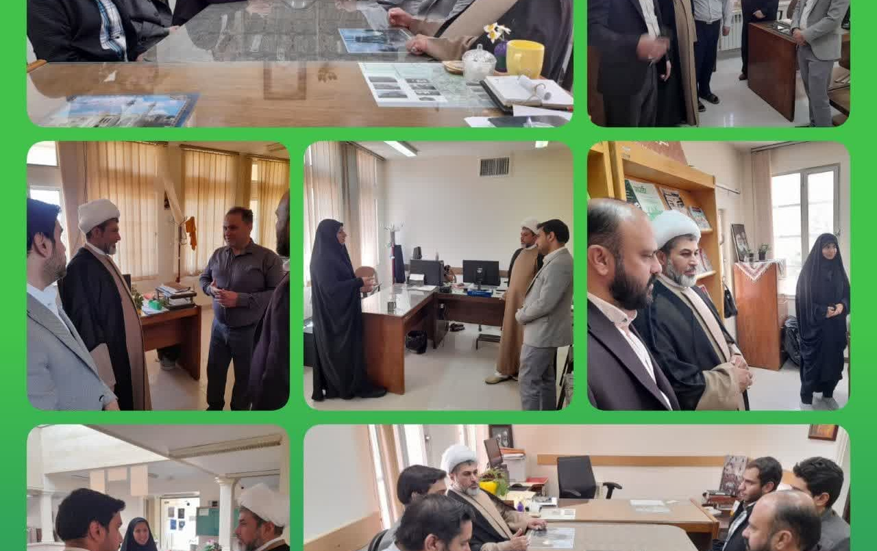 گزارش تصویری بازدید مسئول نهاد نمایندگی مقام معظم رهبری خانه فرهنگ