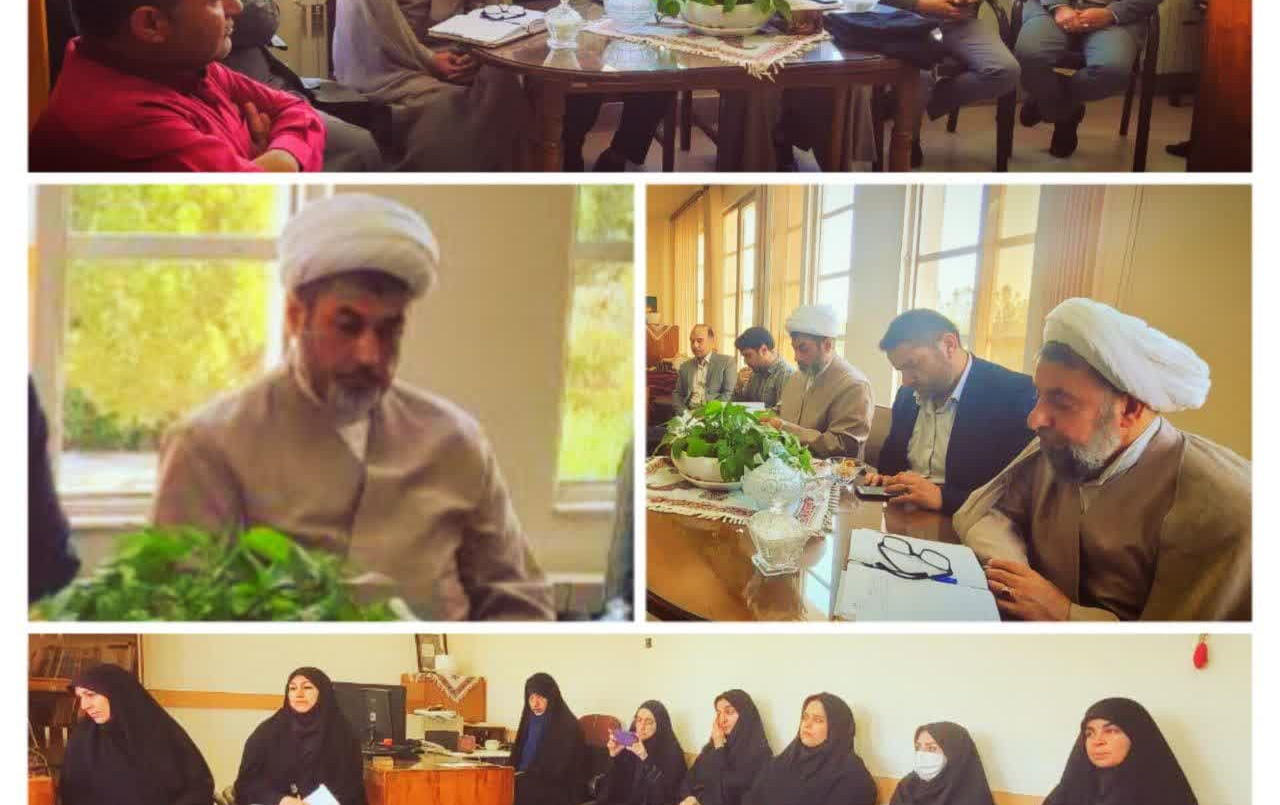 نشست صمیمانه مسئول نهاد رهبری حوزه معاونت فرهنگی دانشگاه کاشان