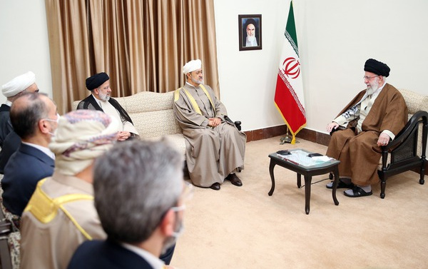 دیدار سلطان عمان رهبر معظم انقلاب اسلامی