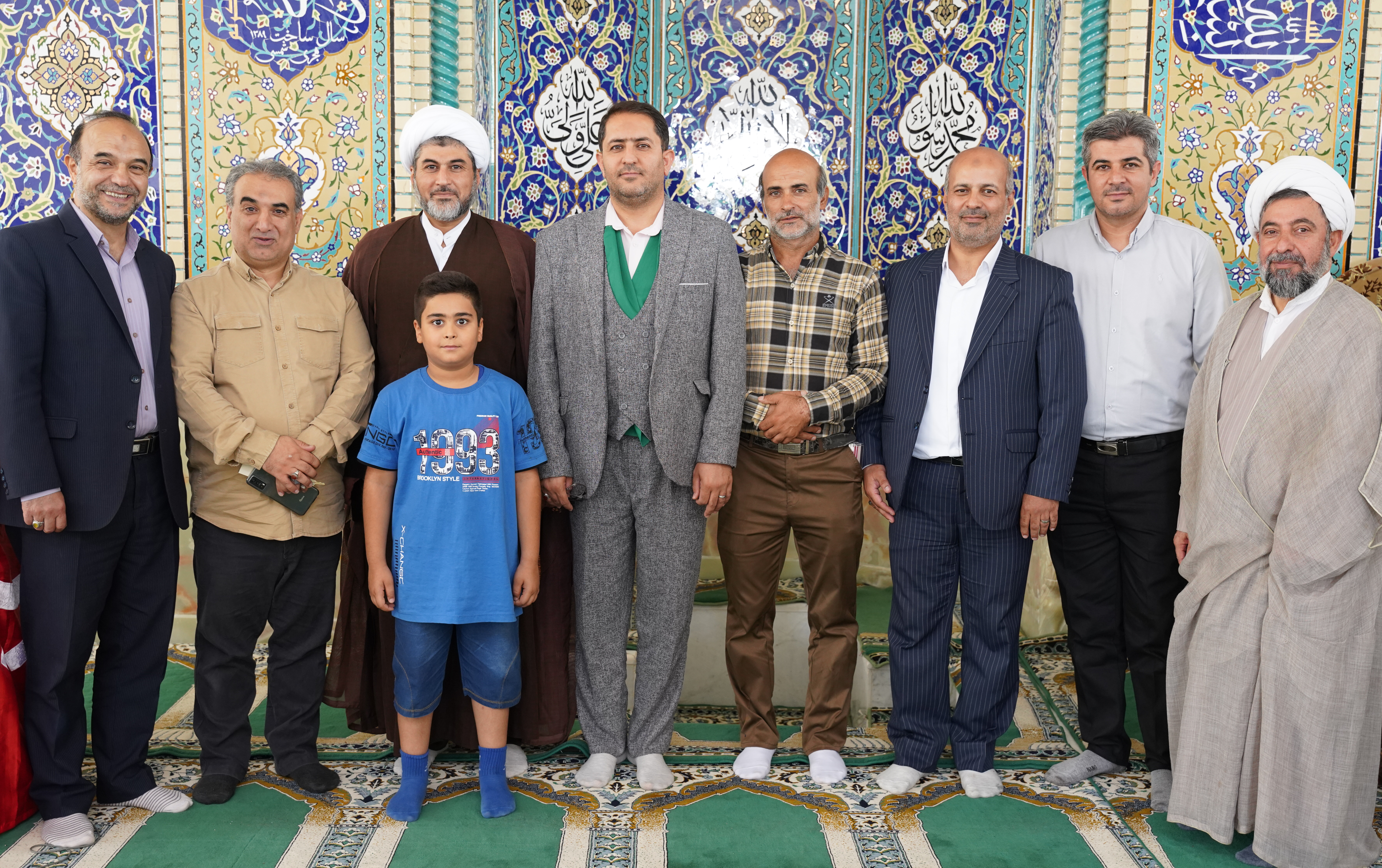 گزارش تصویری شادیانه غدیر تجلیل سادات دانشگاه