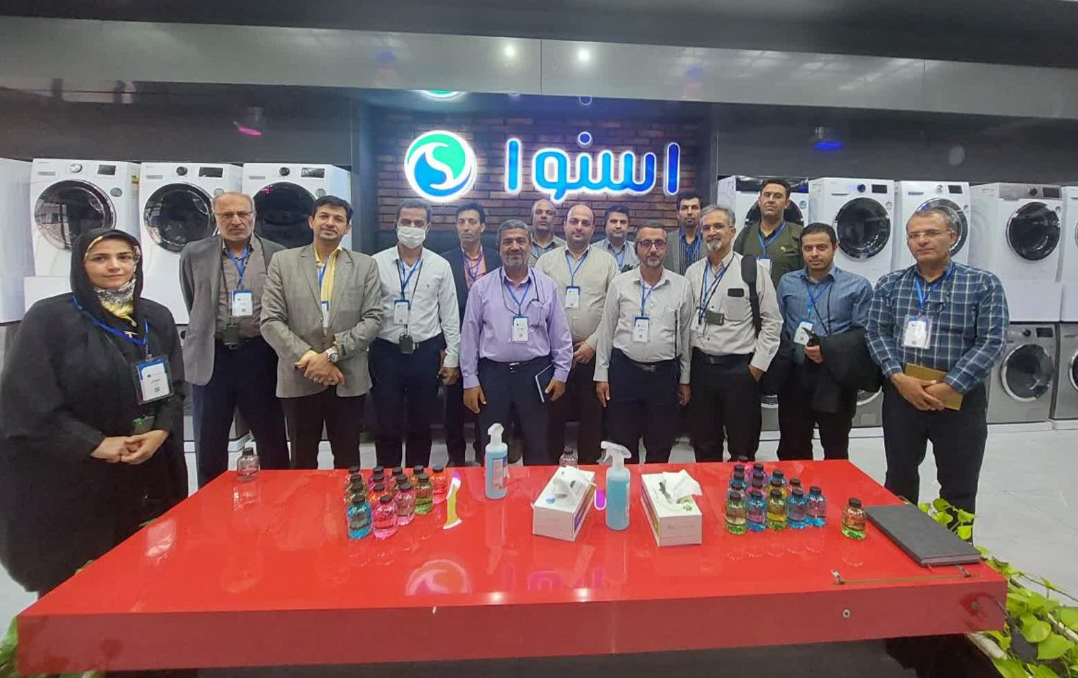 بازدید گروه صعنتی انتخاب