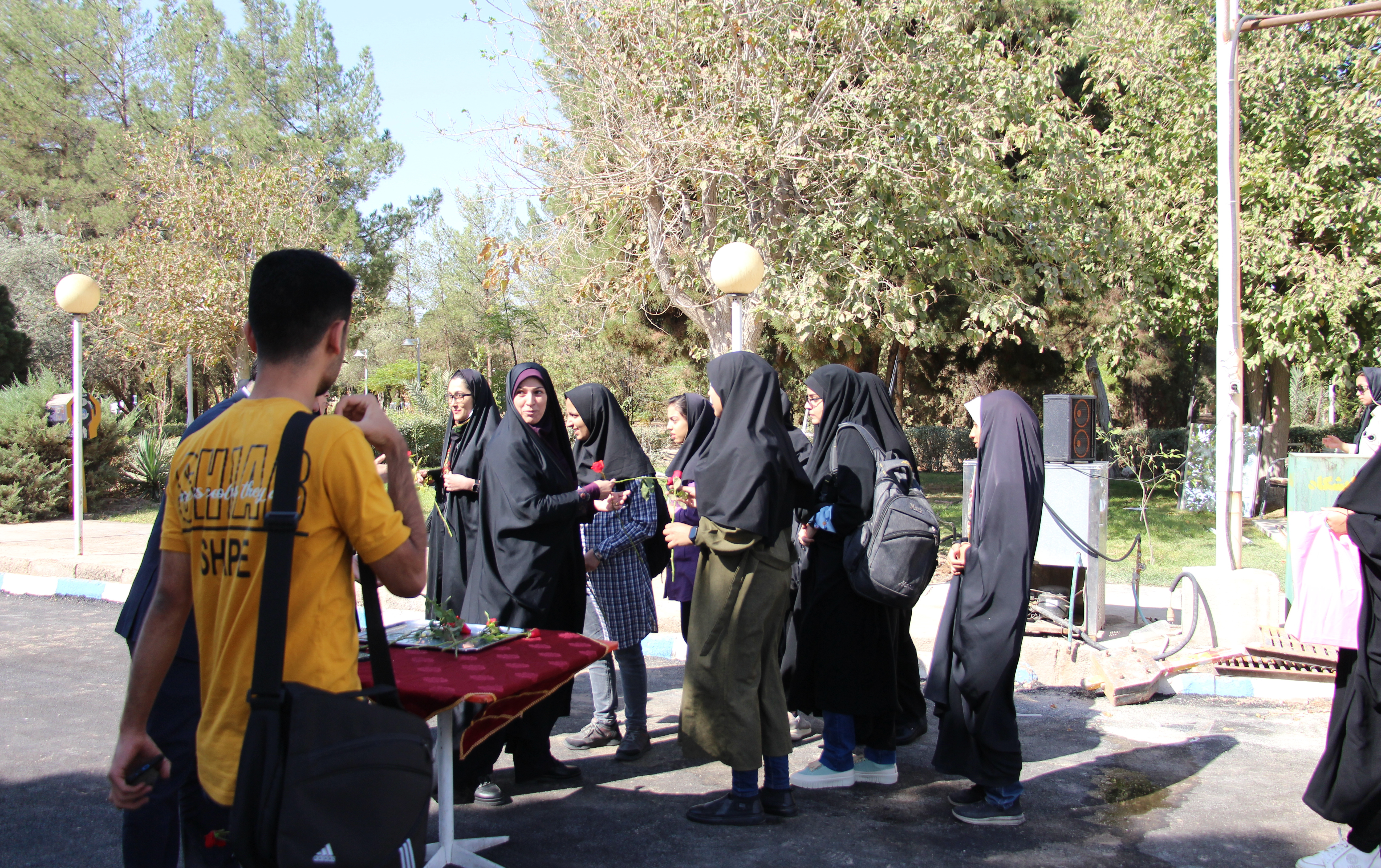 گزارش تصویری استقبال دانشجویان آغاز سال تحصیلی ۱۴۰۲ دانشگاه کاشان