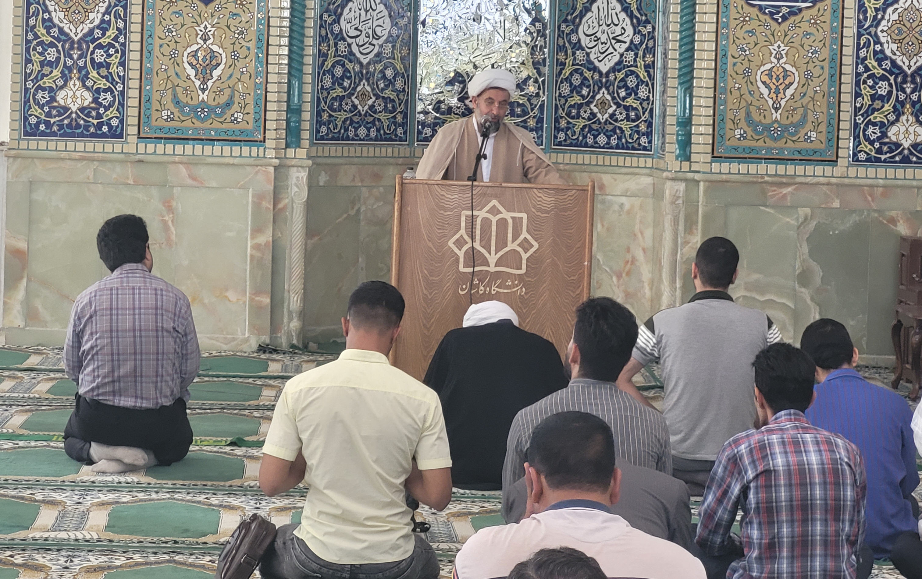 برگزاری مراسم معنوی سه شنبه های مهدوی مسجد دانشگاه کاشان
