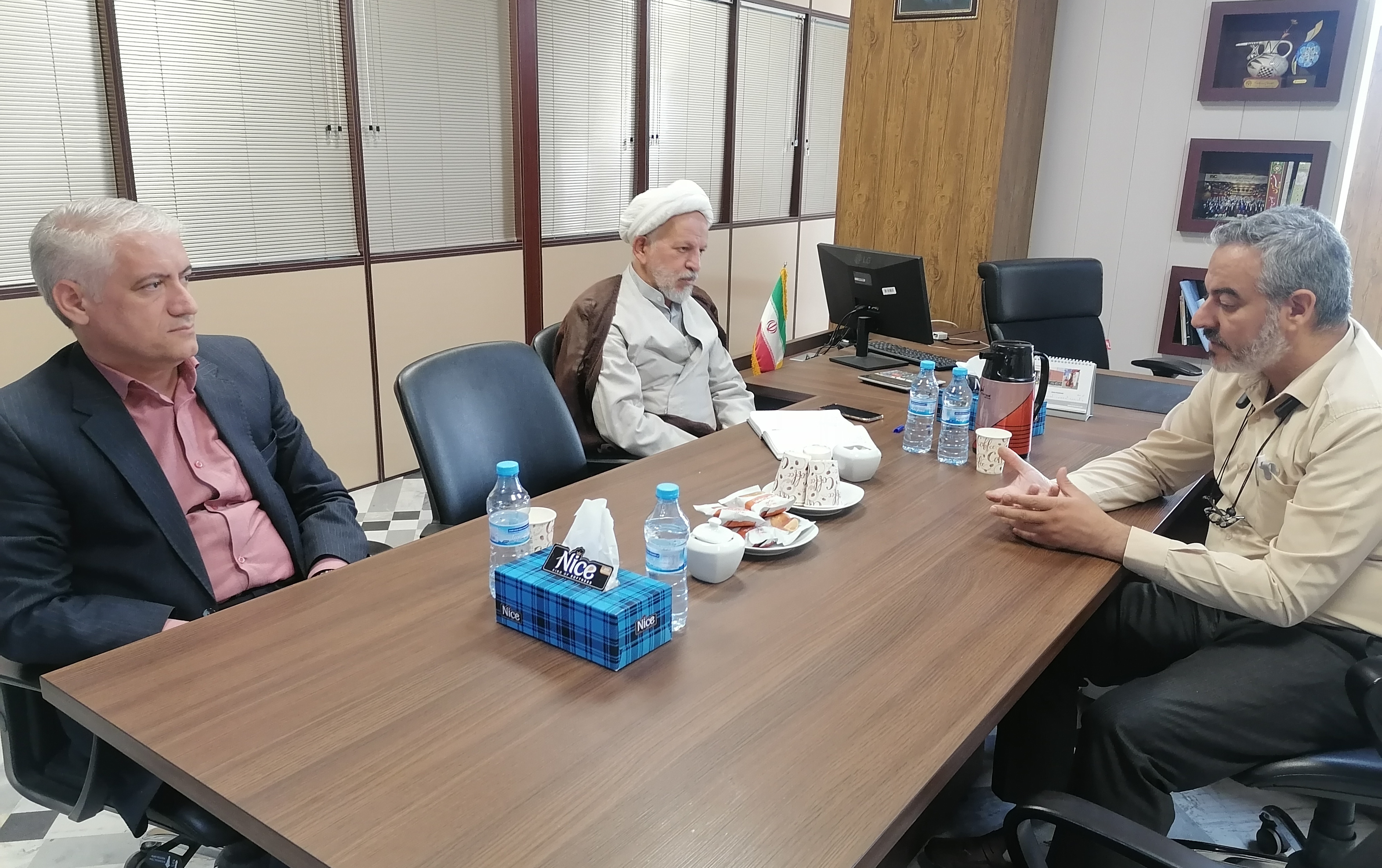 بازدید معاون مدیر محترم پژوهشی دانشگاه قم پارک علم فناوری دانشگاه کاشان