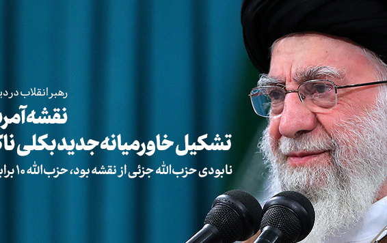 رهبر معظم انقلاب اسلامی دیدار هزاران نفر بسیجیان تبیین کردند: