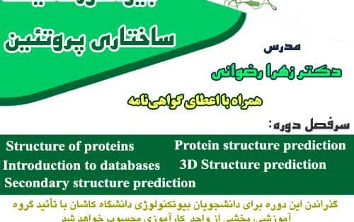 protein structural bioinformatics course