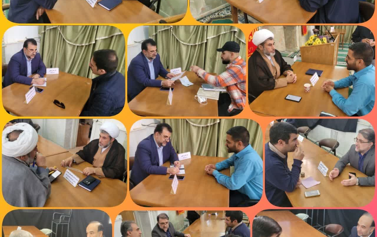 برگزاری ویژه برنامه دیدار حضوری اعضاء محترم هیئت رئیسه دانشگاه عنوان میز خدمت مسجد دانشگاه کاشان