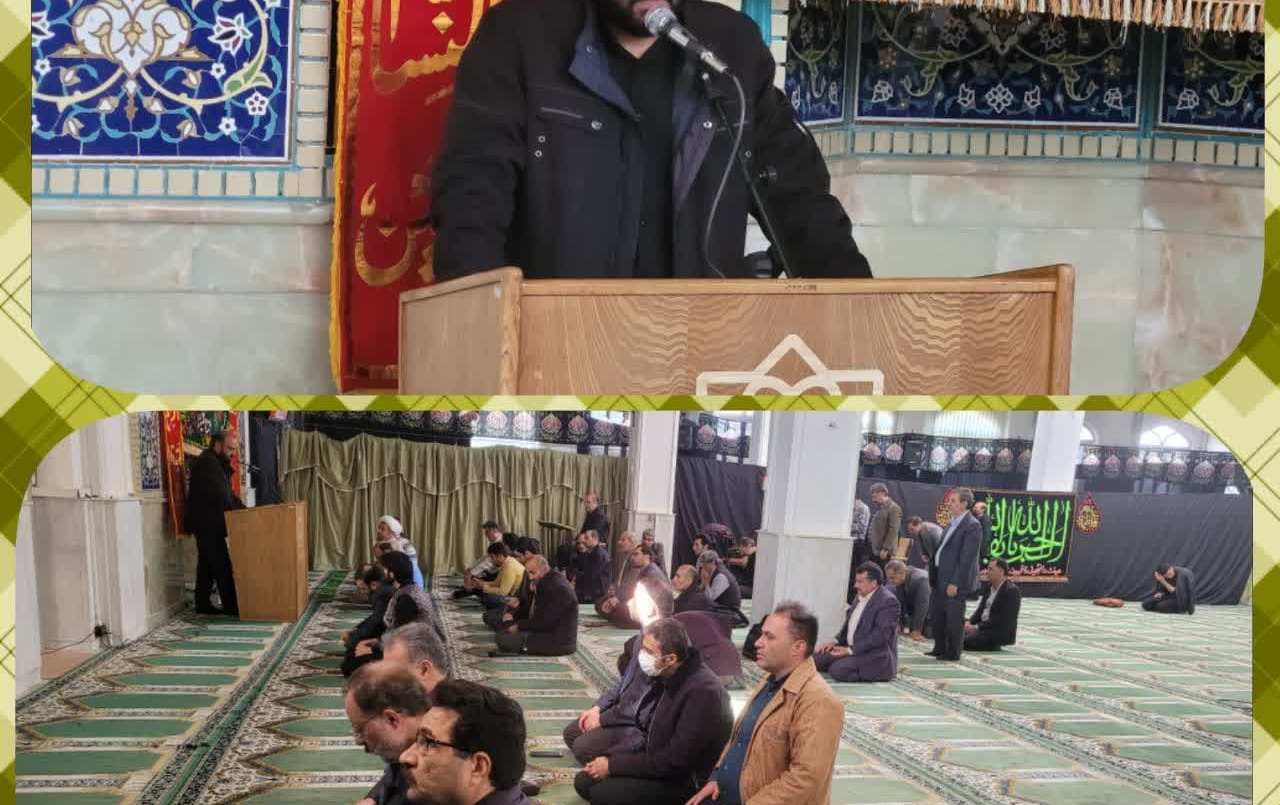 سخنرانی مدیر محترم امور فرهنگی دانشگاه مسجد دانشگاه