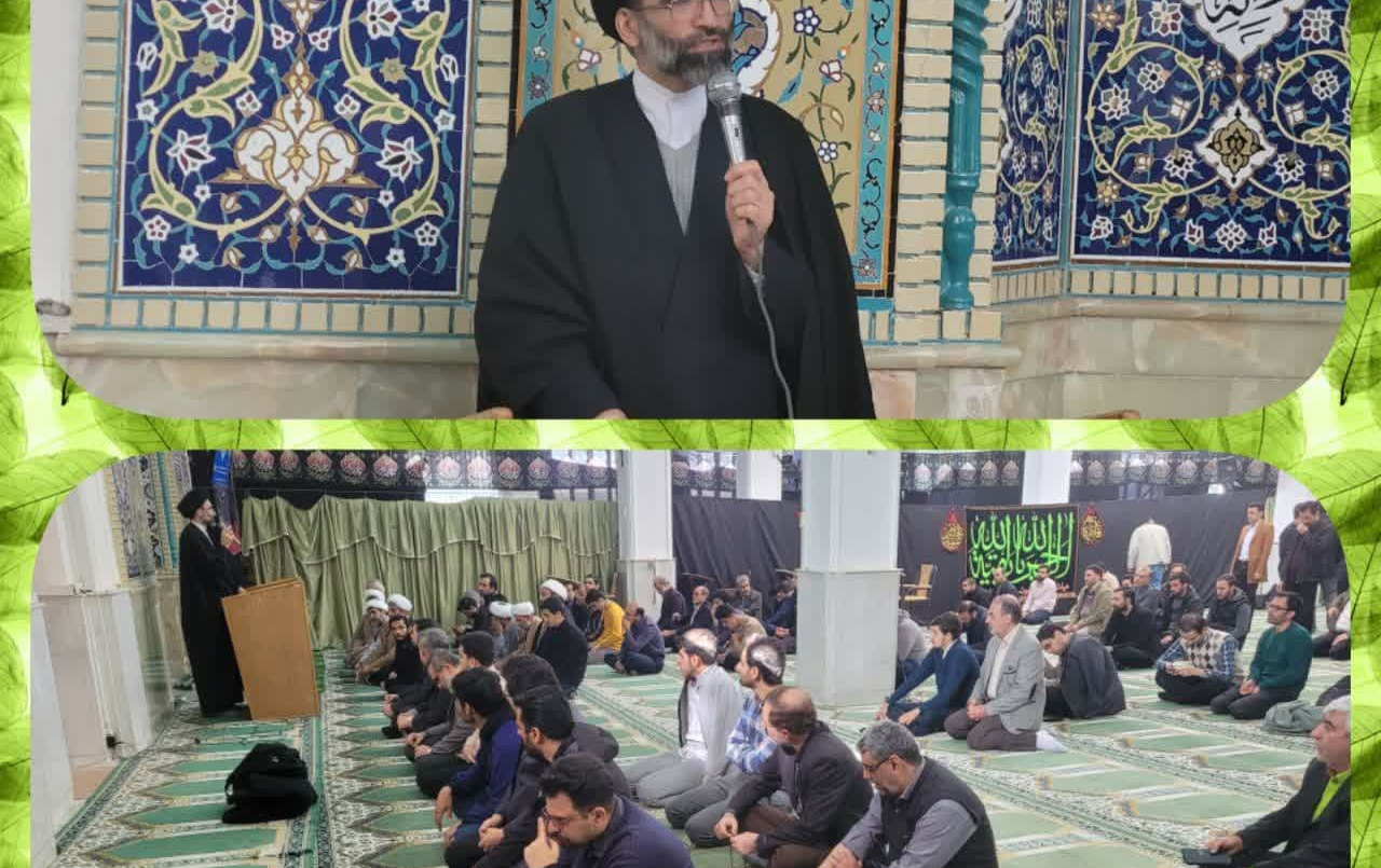 برگزاری سومین جلسه سلسله جلسات تفسیر قران کریم توسط حجت‌الاسلام والمسلمین حسینی مسجد دانشگاه کاشان