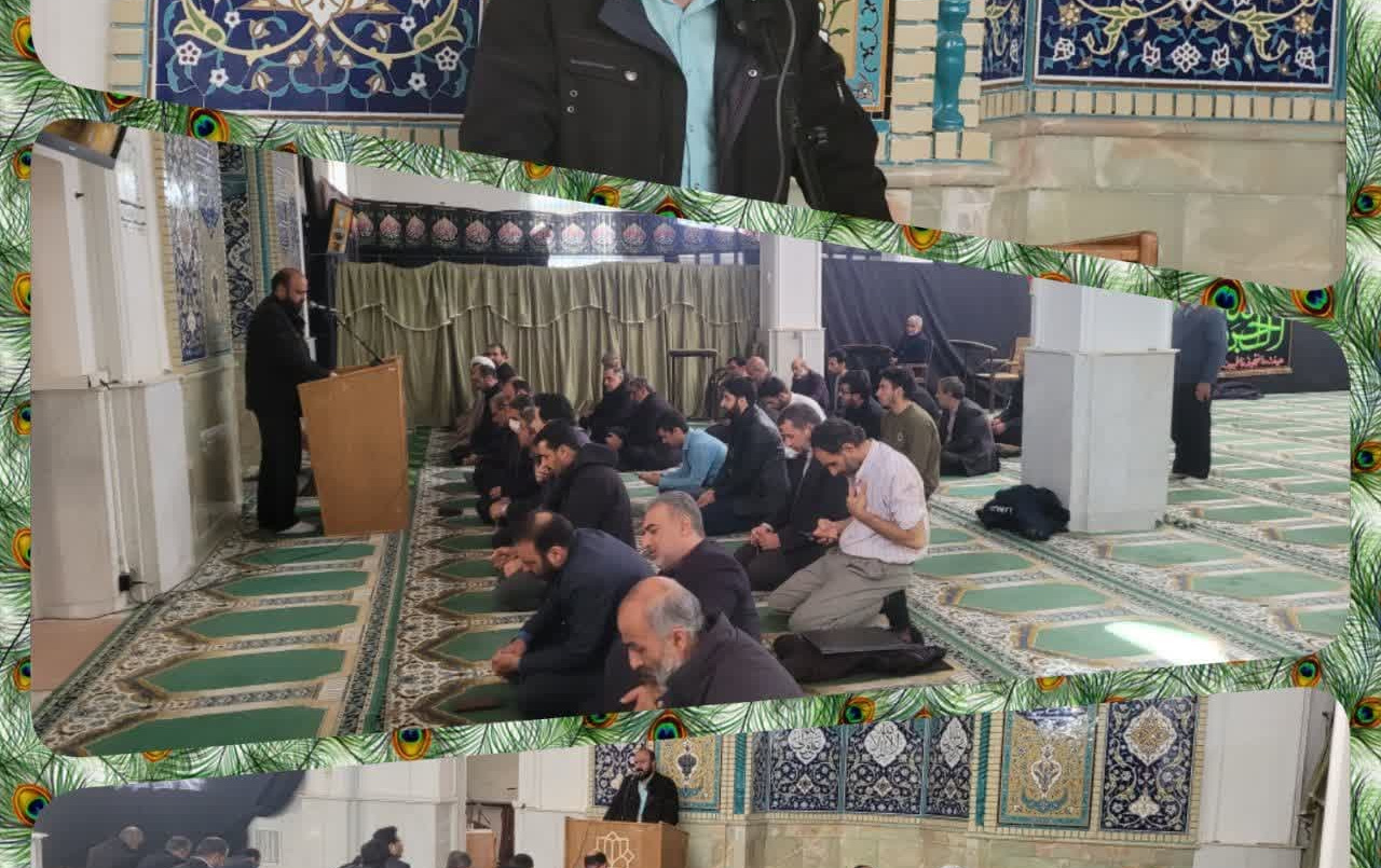 سخنرانی مدیر محترم امور فرهنگی دانشگاه مسجد دانشگاه