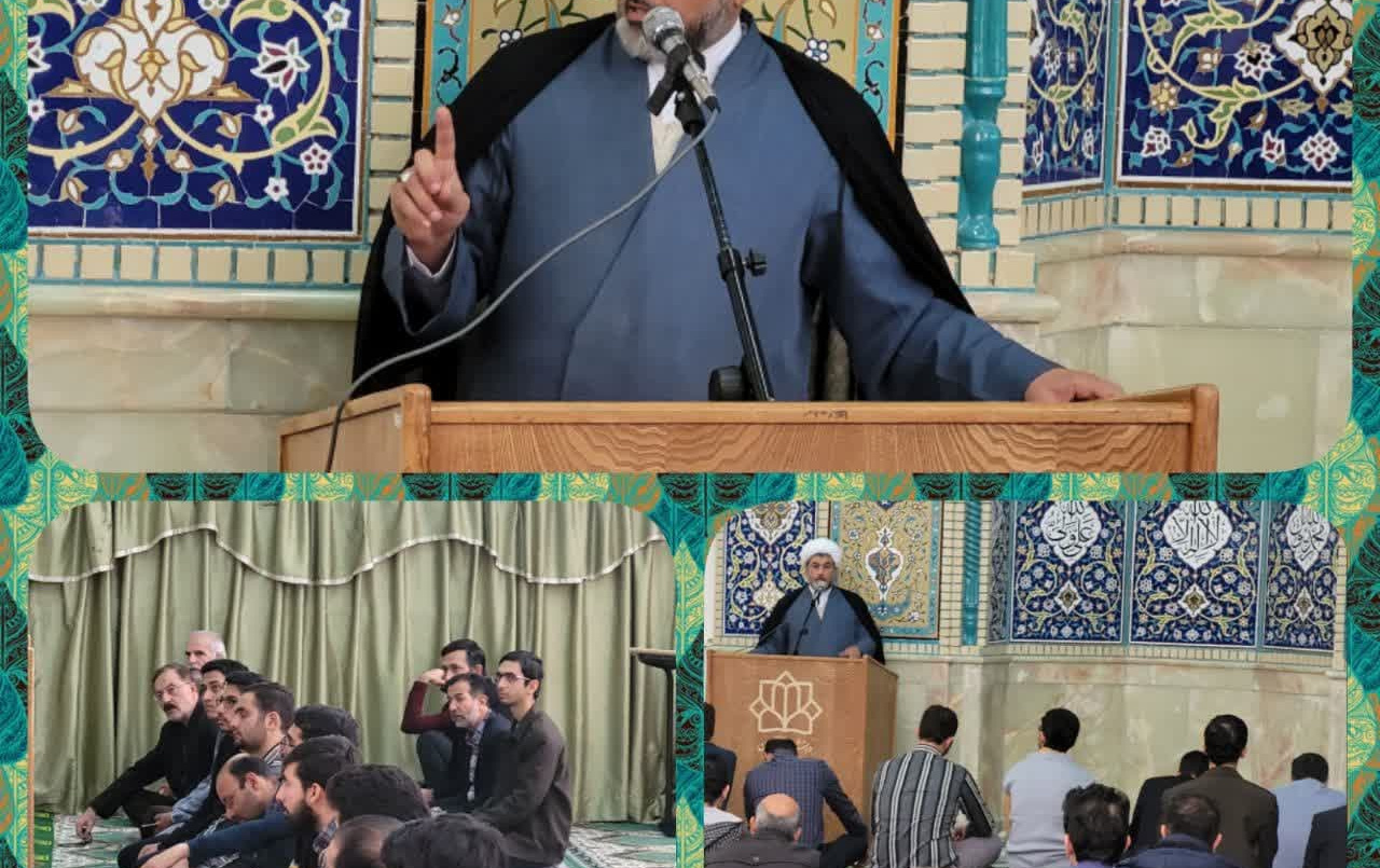 برگزاری سخنرانی مسئول نهاد رهبری مسجد دانشگاه کاشان