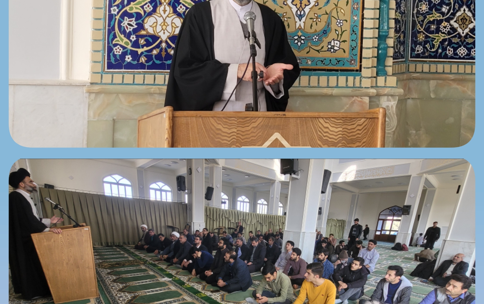 برگزاری هفتمین جلسه تفسیر سوره مبارکه بقره توسط امام جمعه کاشان مسجد دانشگاه.