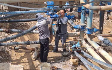 گزارش حادثه شکست کلکتور خروجی منبع هوایی تامین آبمهندس نسائی، رئیس اداره تاسیسات دانشگاه کاشان گزارش می دهد