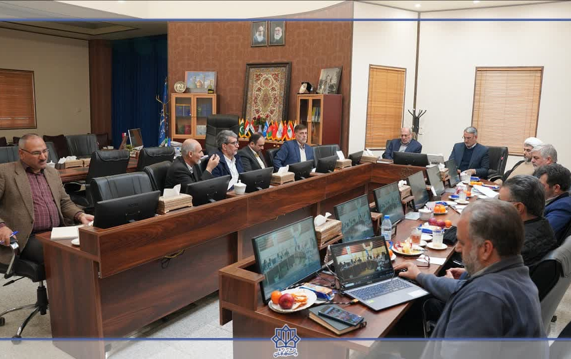 نشست مشترک نماینده مردم مجلس اعضای هئیت رئیسه دانشگاه کاشان