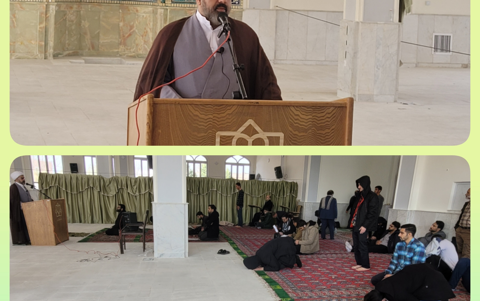 بیان مباحث مربوط خانواده ازدواج کلام مدرس حوزه دانشگاه مسجد دانشگاه کاشان