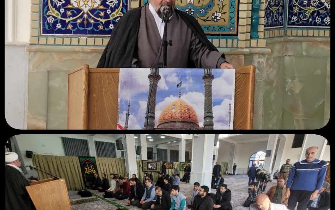 سخنرانی معاون نهاد رهبری همزمان سالروز شهادت مظلومانه حضرت سلطانعلی ابن محمد باقر علیه السلام مسجد دانشگاه کاشان
