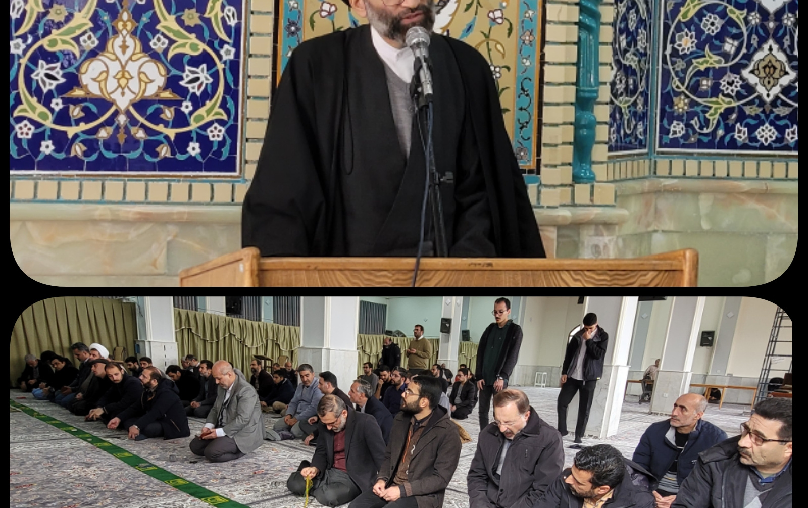 برگزاری نهمین جلسه تفسیر سوره مبارکه بقره توسط امام جمعه کاشان مسجد دانشگاه.