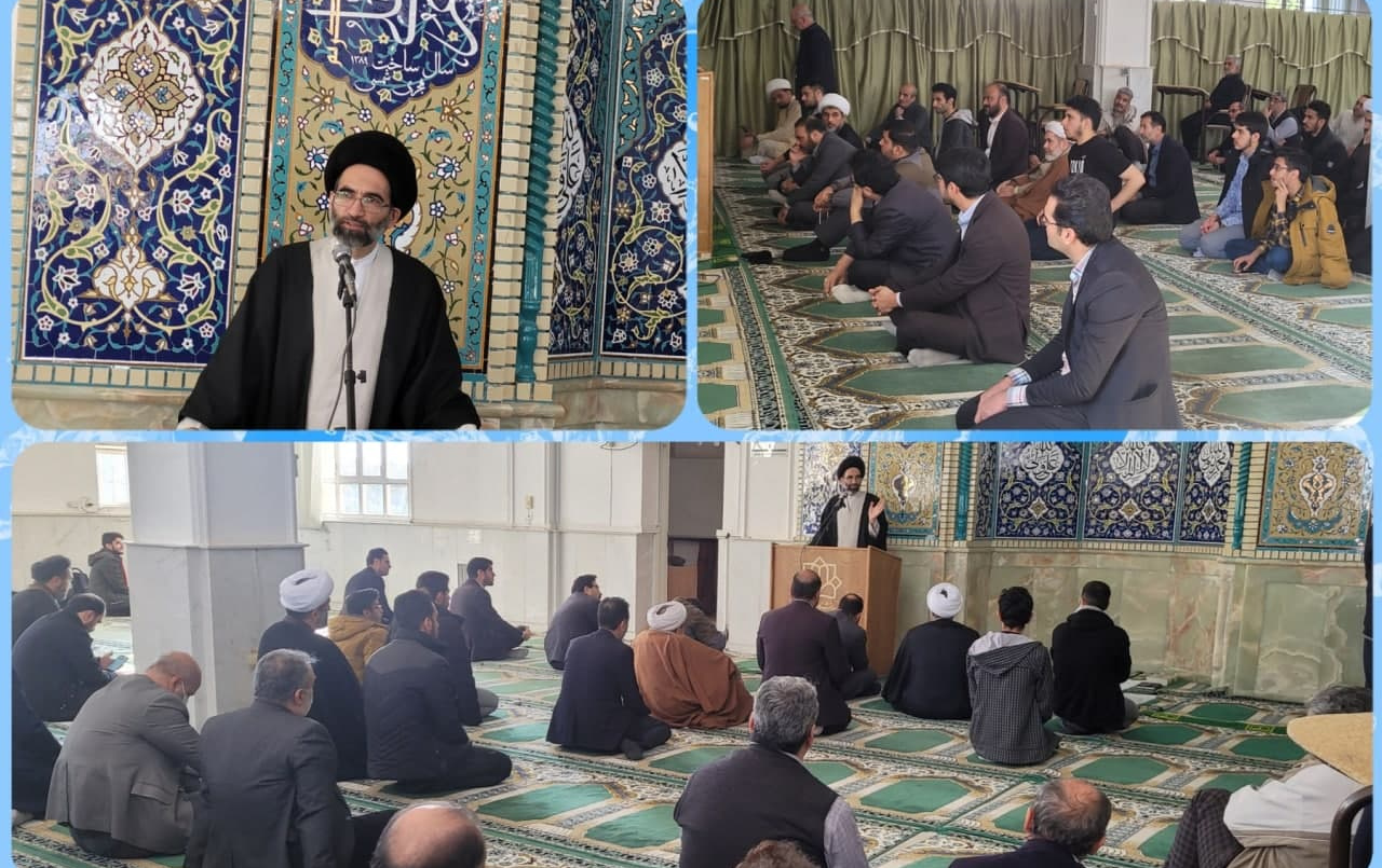 برگزاری چهارمین جلسه سلسله جلسات تفسیر قران کریم توسط حجتالاسلام والمسلمین حسینی مسجد دانشگاه کاشان