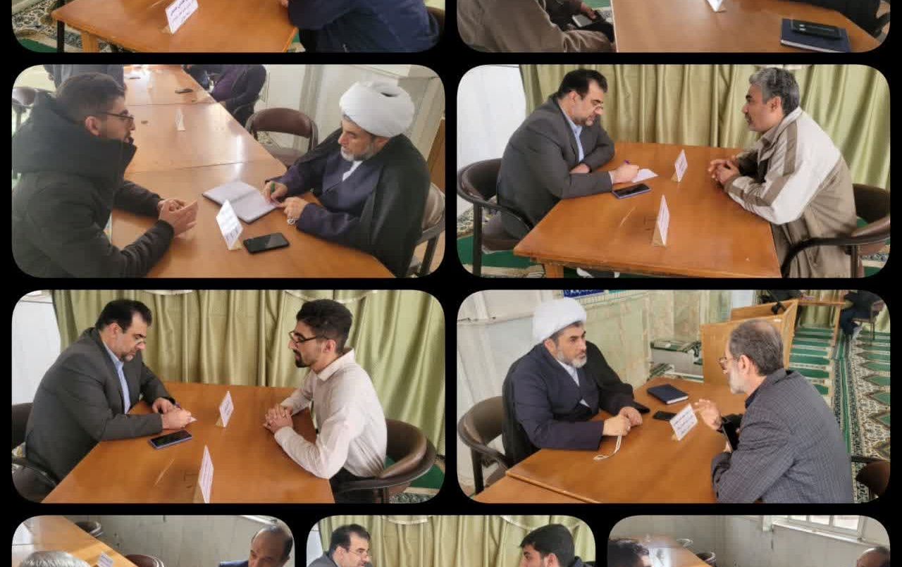 برگزاری ویژه برنامه دیدار حضوری اعضاء محترم هیئت رئیسه دانشگاه عنوان میز خدمت مسجد دانشگاه کاشان